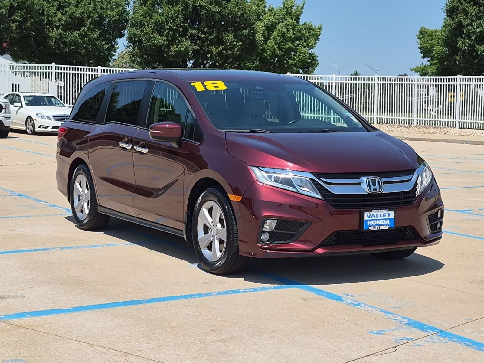 Certified Used 2018 Deep Scarlet Pearl Honda EX-L image 5