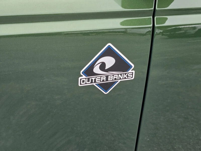 Used 2025 Green Metallic FORD OUTER BANKS 4 DOOR 4X4 image 9