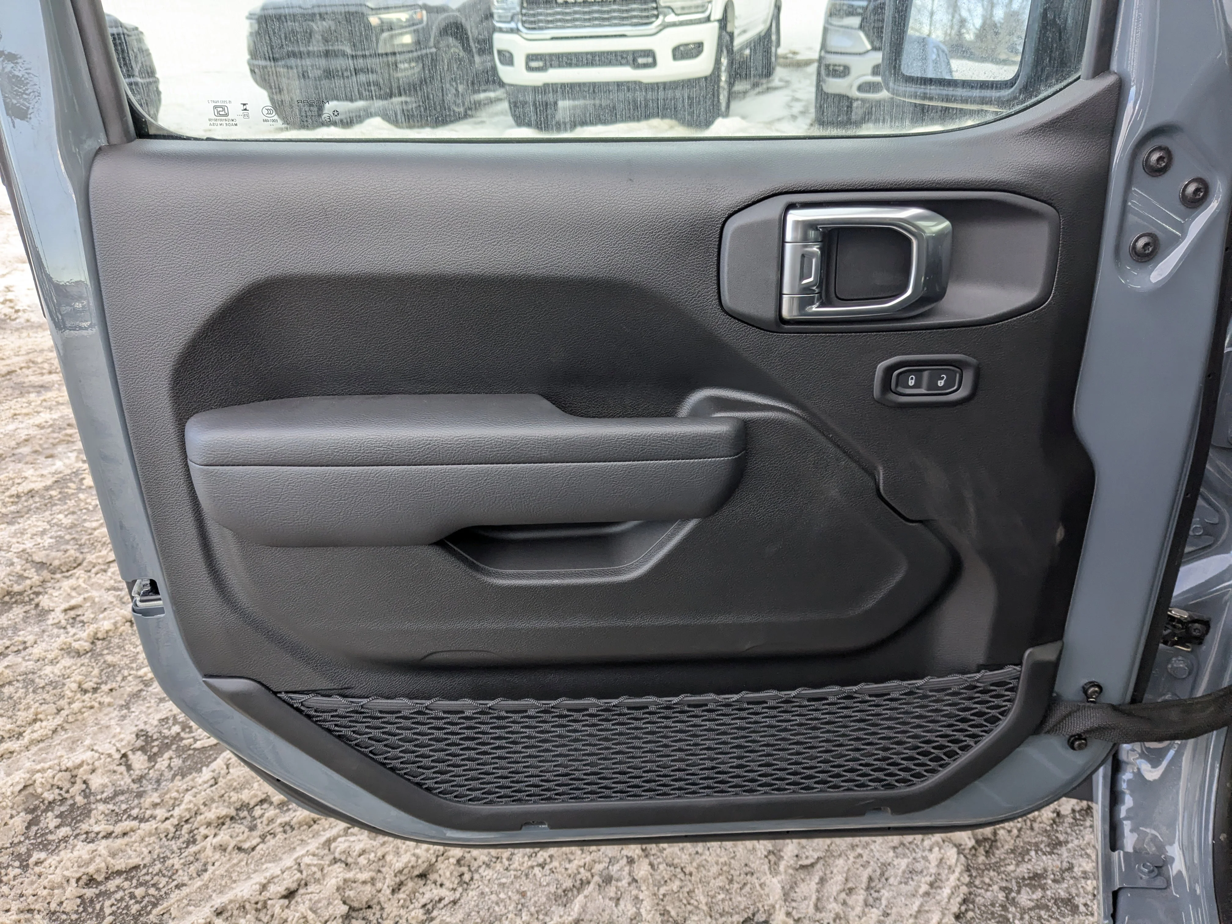 New 2026 Grey Jeep Sport - - 2.0L Turbo Engine - 12.3 Uconnect 5 Display - Black Freedom Hardtop - 8-Speed Auto & More image 12