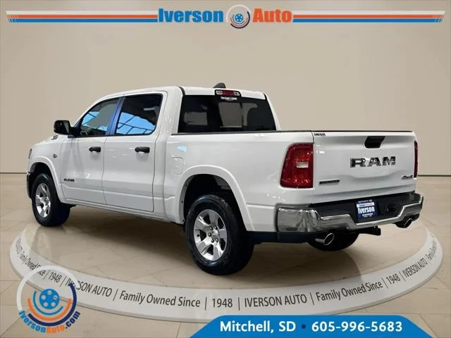 New 2026 Bright White Clear-Coat Exterior Paint RAM BIG HORN image 5