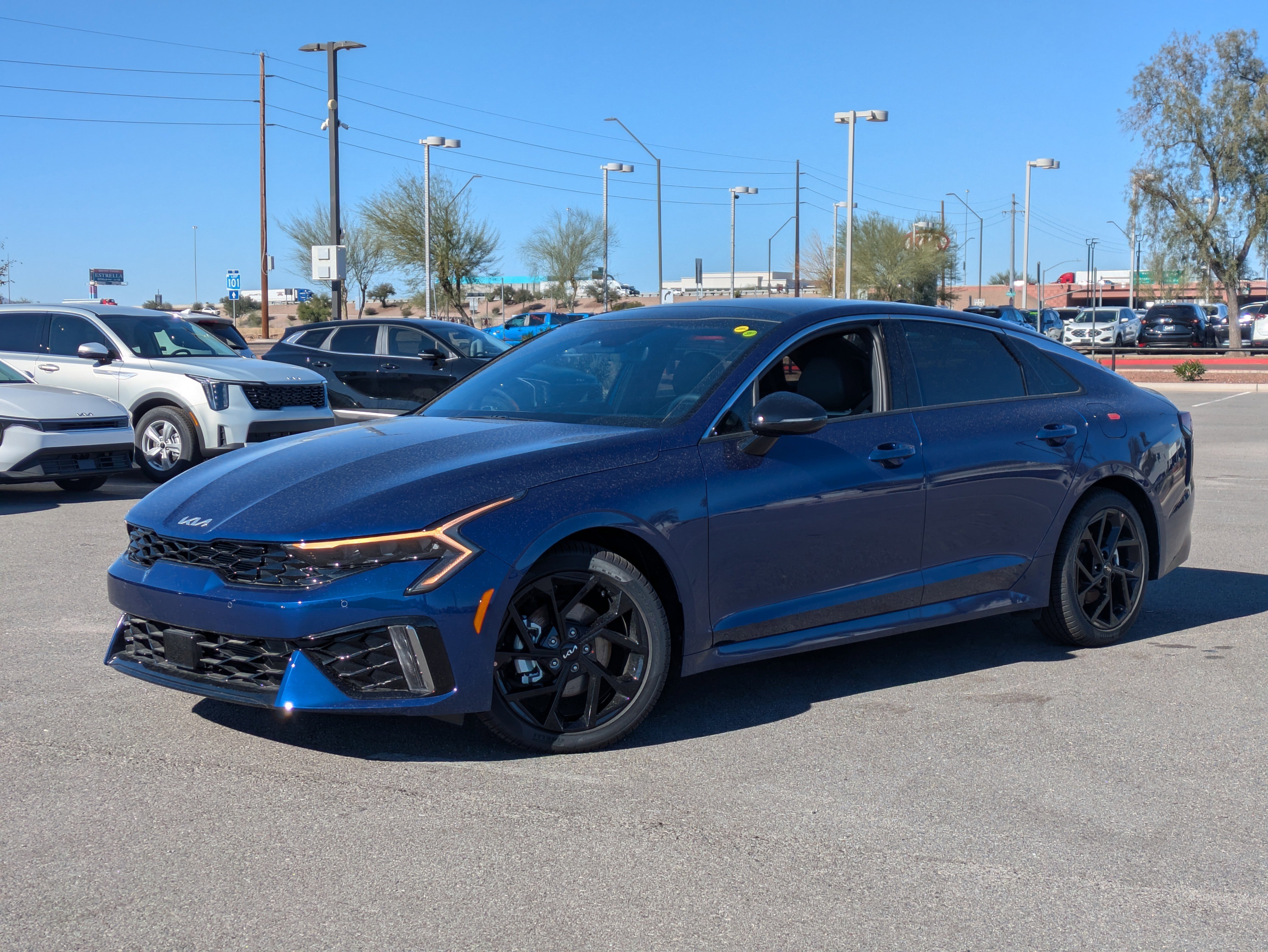 New 2026 Yacht Blue Kia GT-Line AWD image 31