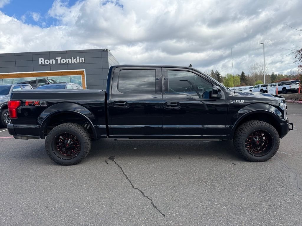 Used 2020 Agate Black Metallic Ford Lariat image 8