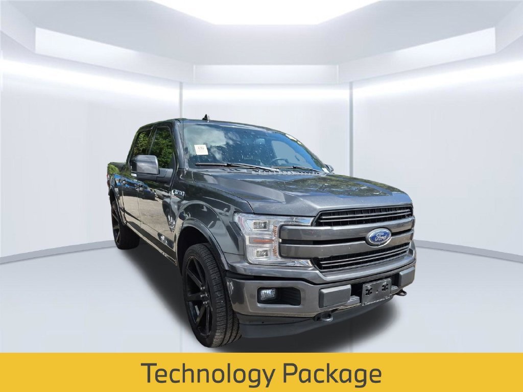 Used 2019 Magnetic Metallic Ford Lariat image 3