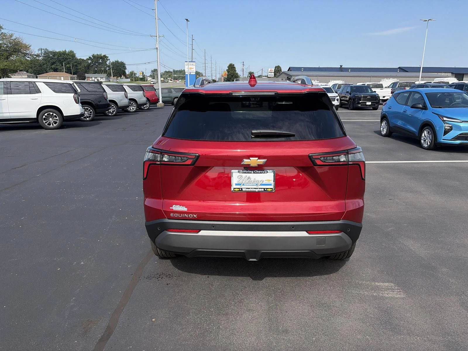 New 2027 Radiant Red Tintcoat Chevrolet FWD LT image 4