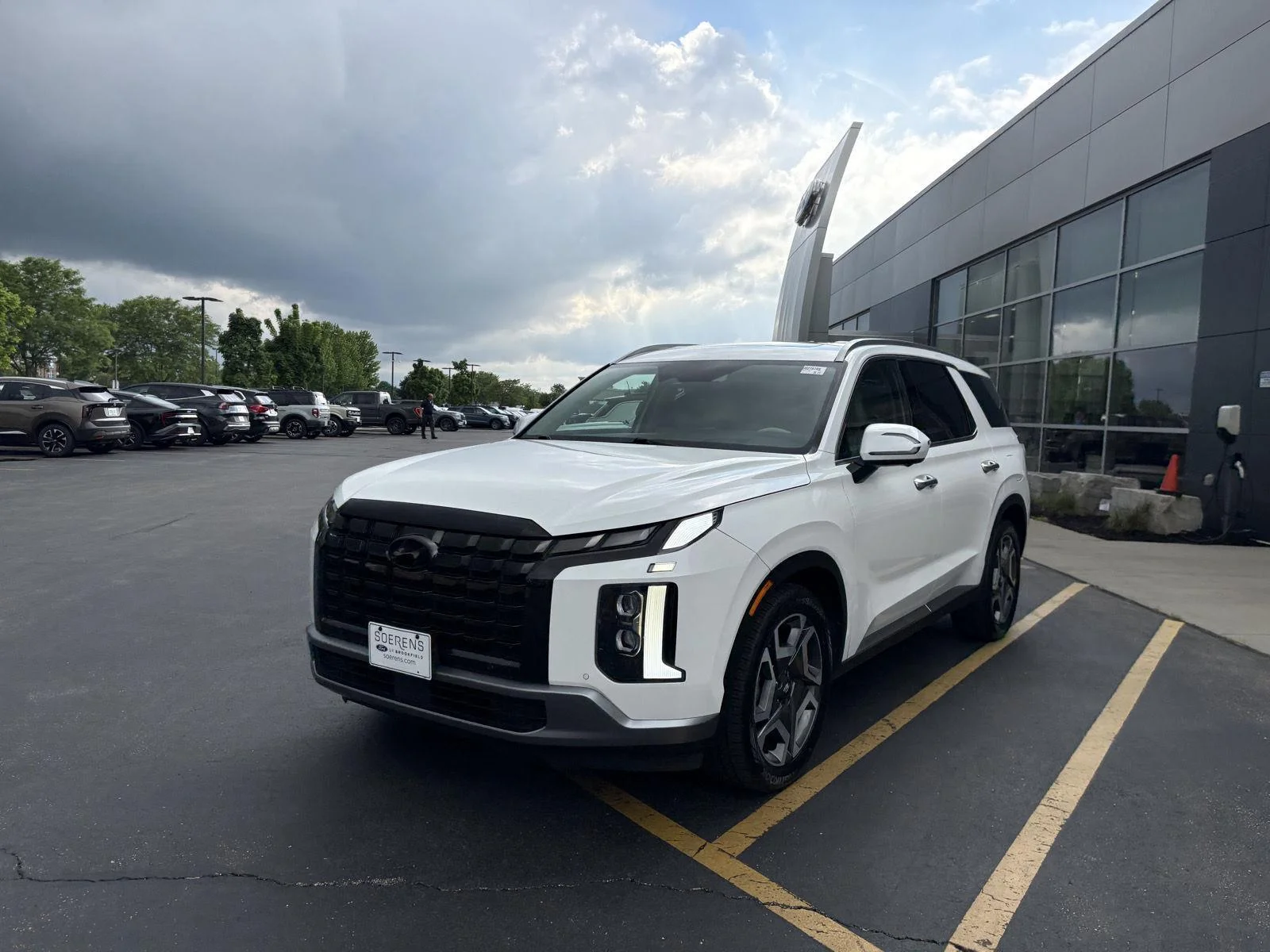Certified Used 2024 Hyper White Hyundai Limited image 3