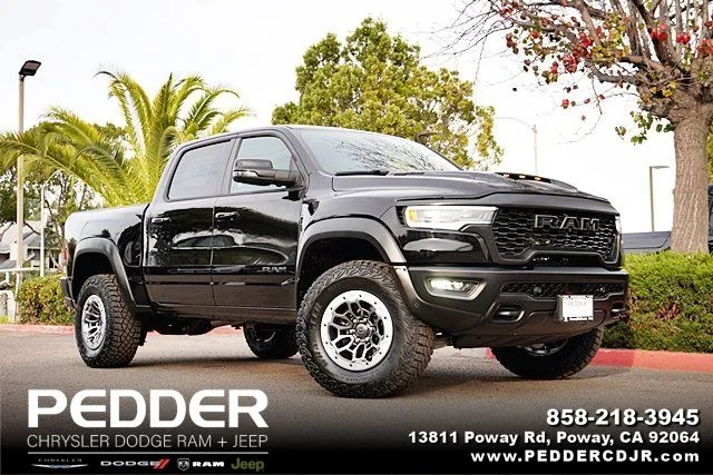 New 2026 Diamond Black Crystal Pearl-Coat Exterior Paint RAM RHO image 1