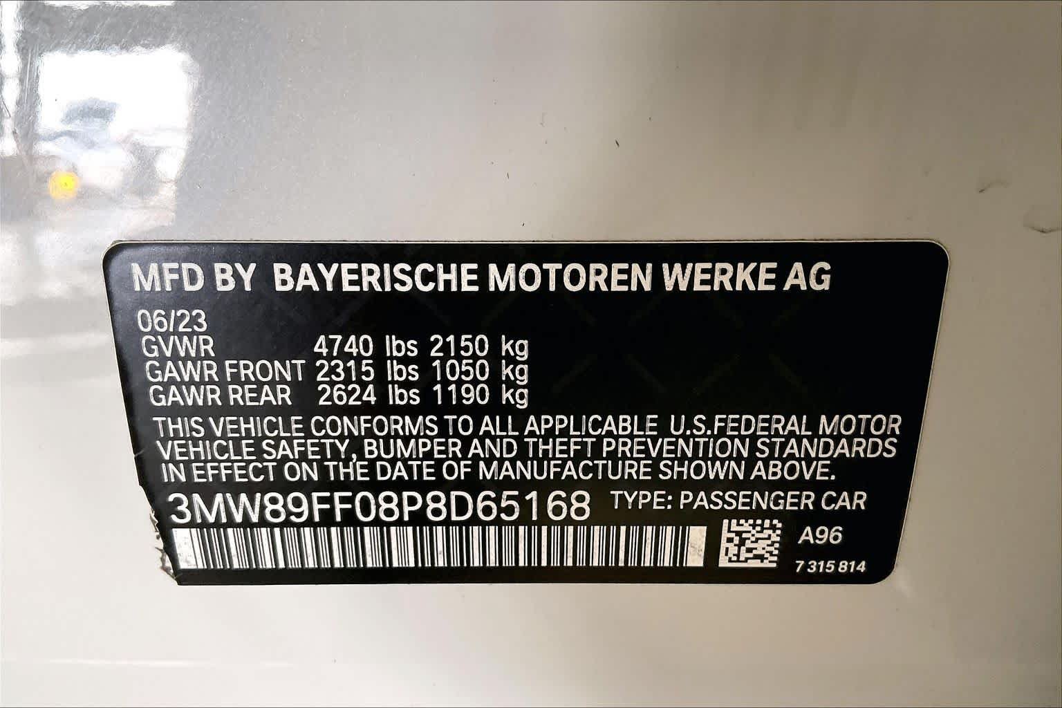 Certified Used 2023 Mineral White Metallic BMW 330i xDrive image 32
