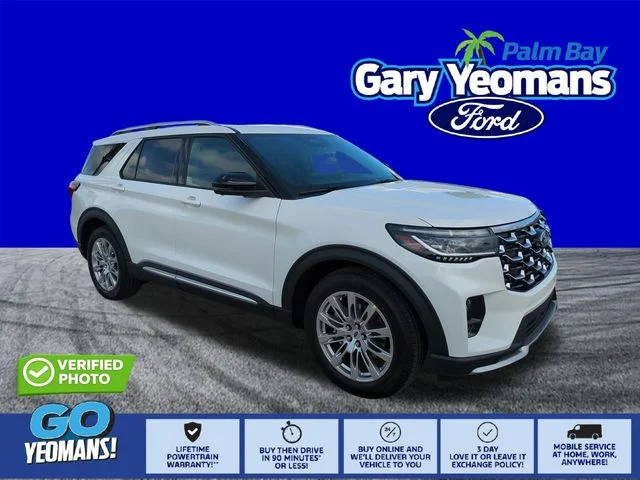 New 2026 Star White Metallic Tri-Coat Ford Platinum™ image 1