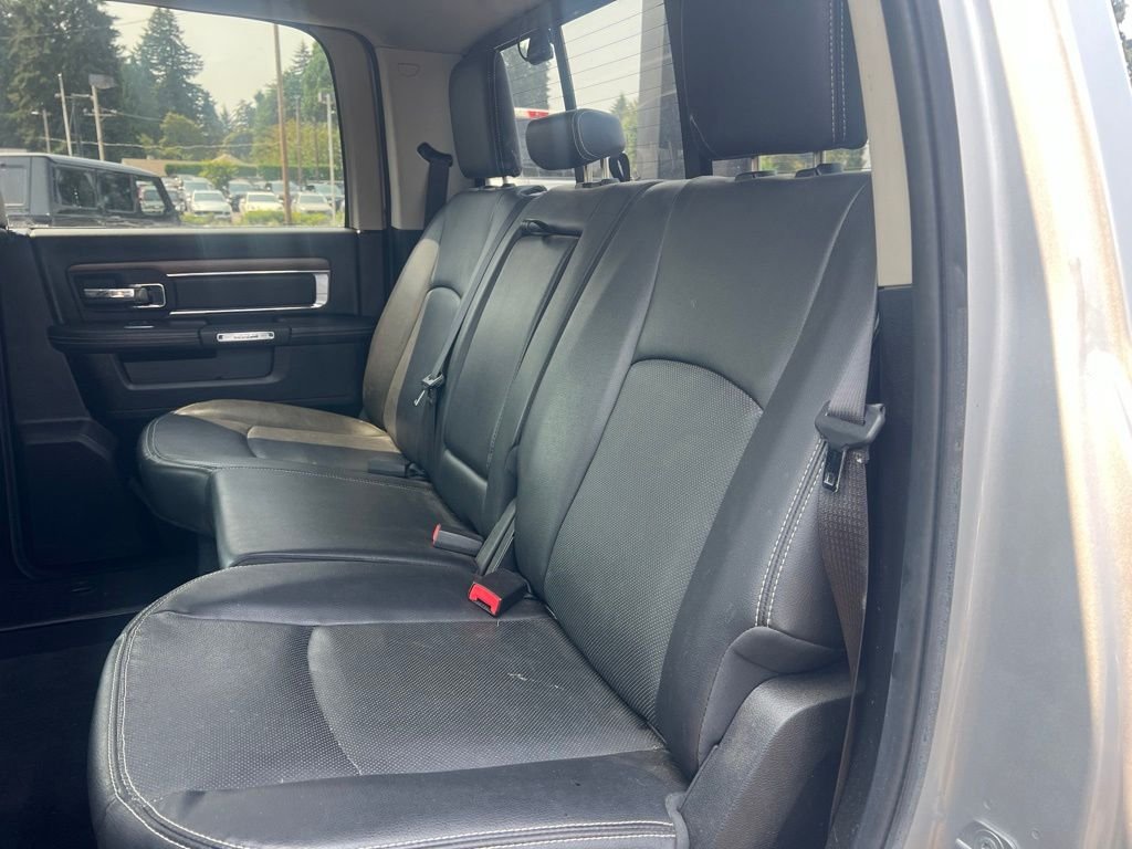 Used 2015 Bright Silver Clearcoat Metallic Ram Laramie image 8