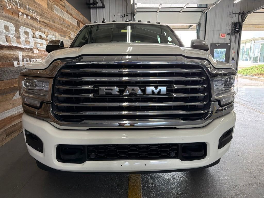 Used 2021 Pearl White Ram Limited Longhorn image 4
