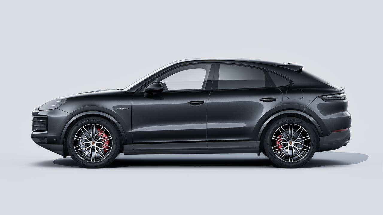 New 2027 Chromite Black Metallic Porsche S E-Hybrid Coupe image 2