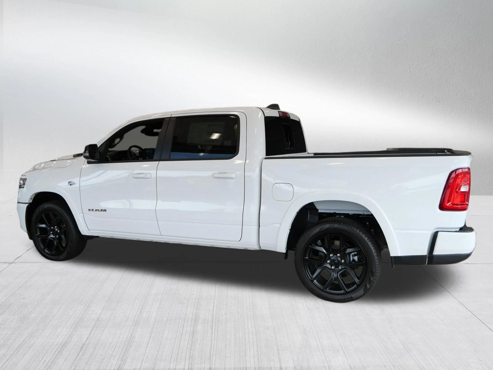 New 2026 Bright White Clear-Coat Exterior Paint RAM Laramie image 3