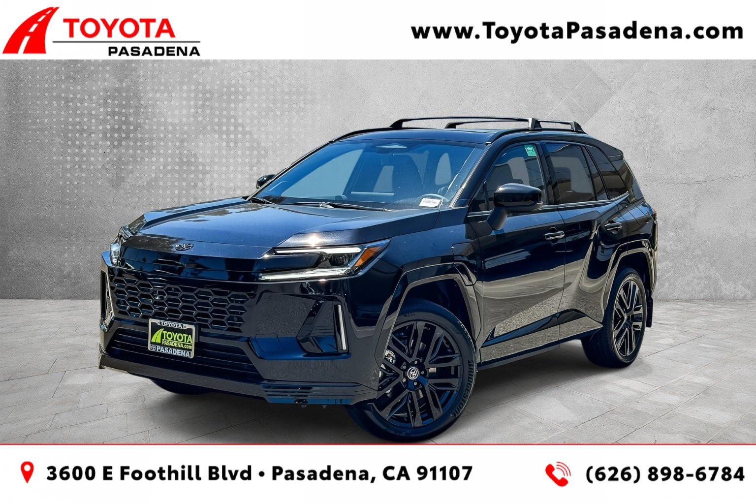 New 2026 Midnight Black Metallic Toyota XSE image 1