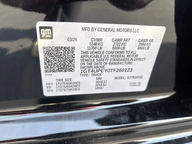 New 2026 Onyx Black GMC AT4 image 33