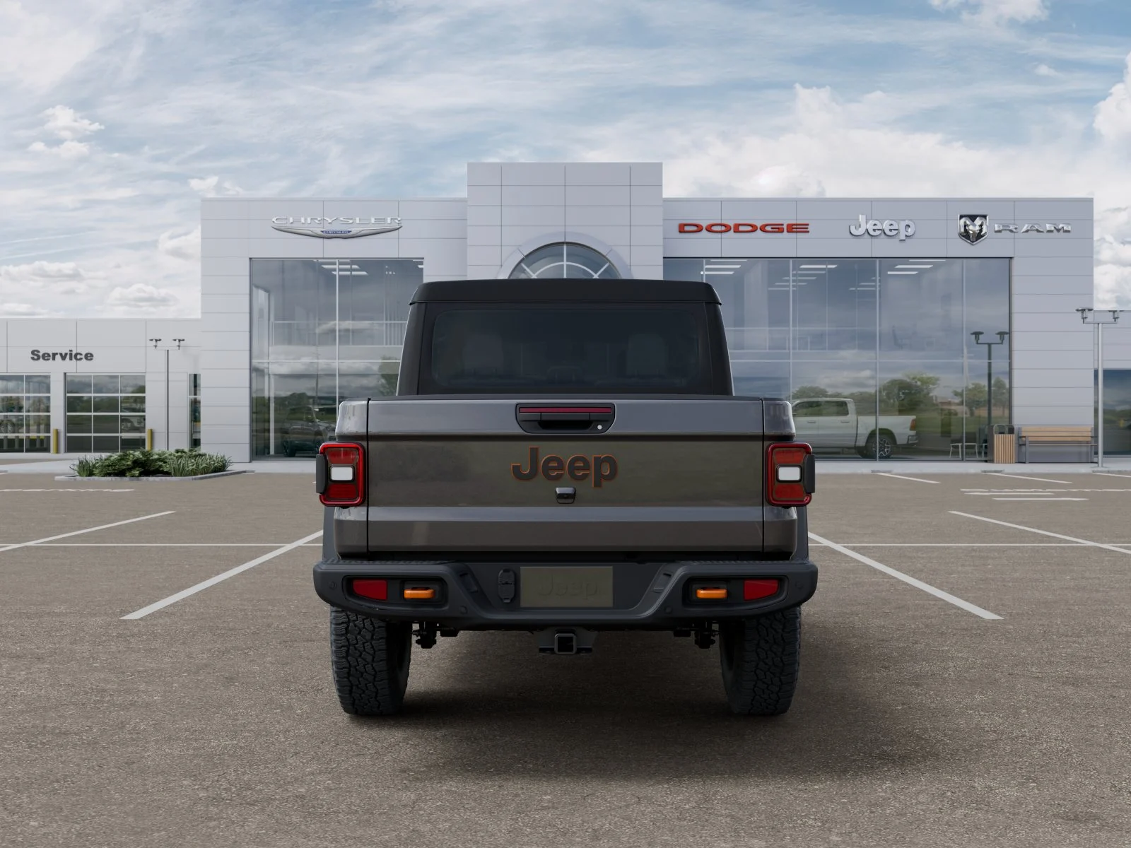 New 2026 Granite Crystal Metallic Clear-Coat Exterior Paint Jeep Mojave image 59
