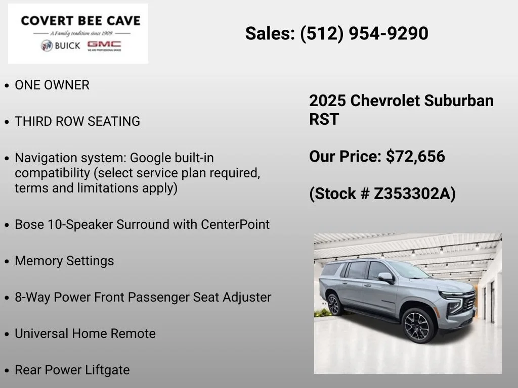 Certified Used 2025 Sterling Gray Metallic Chevrolet RST image 25