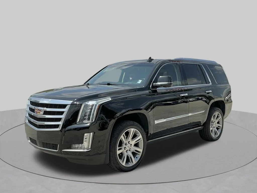 Used 2018 Black Cadillac Premium Luxury image 1