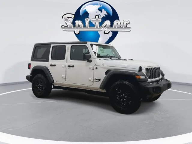 New 2026 Bright White Clearcoat Jeep Sport image 7