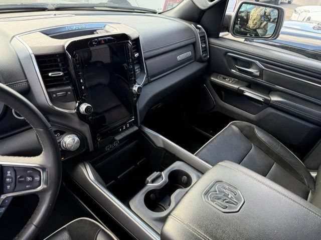 Used 2025 Diamond Black Crystal Pearlcoat Ram Laramie image 7