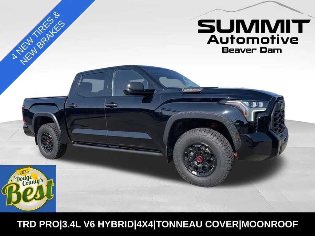 Used 2022 Black Toyota TRD Pro image 1