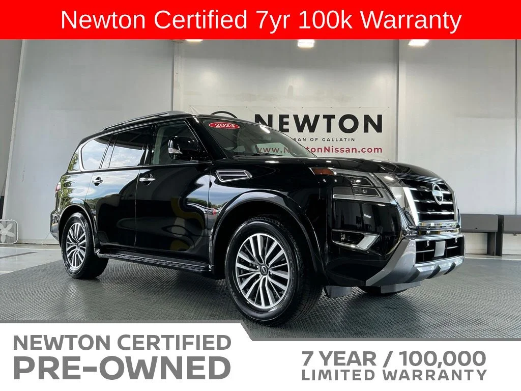 Certified Used 2024 Super Black Nissan SL image 30
