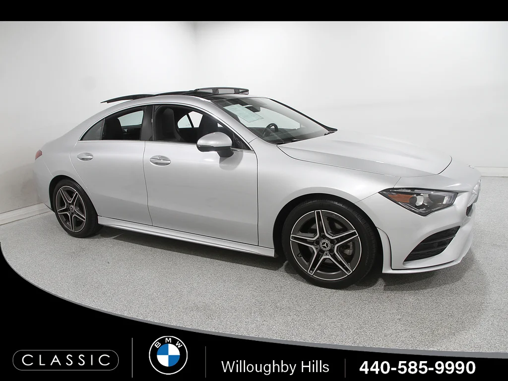 Used 2023 Iridium Silver Metallic Mercedes-Benz CLA 250 4MATIC® image 1