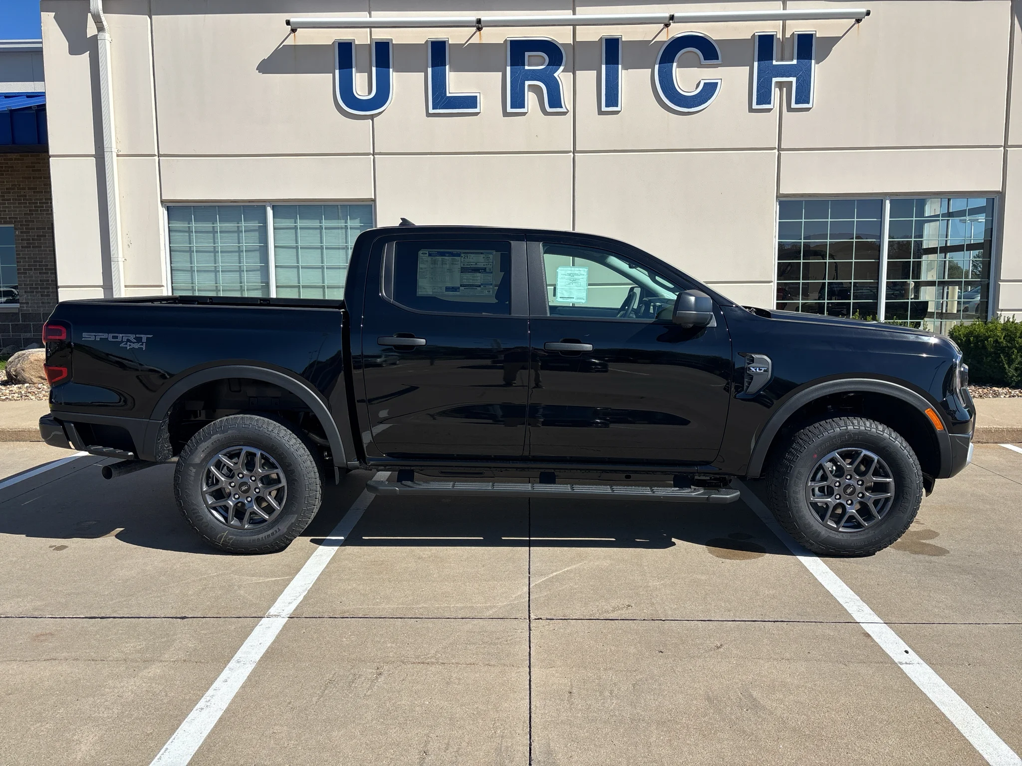 New 2026 Shadow Black Ford XLT image 11