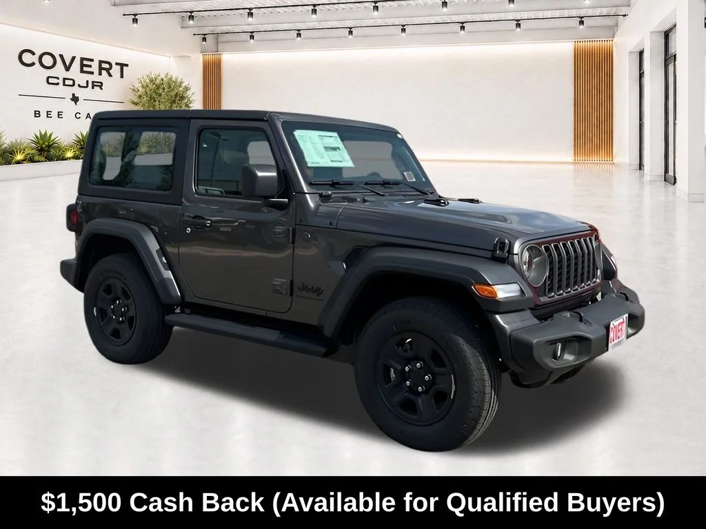 New 2026 Granite Crystal Metallic Clearcoat Jeep Sport image 1