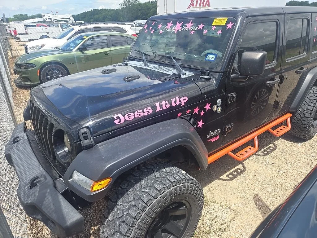 Used 2019 Black Jeep Unlimited Sport S image 3