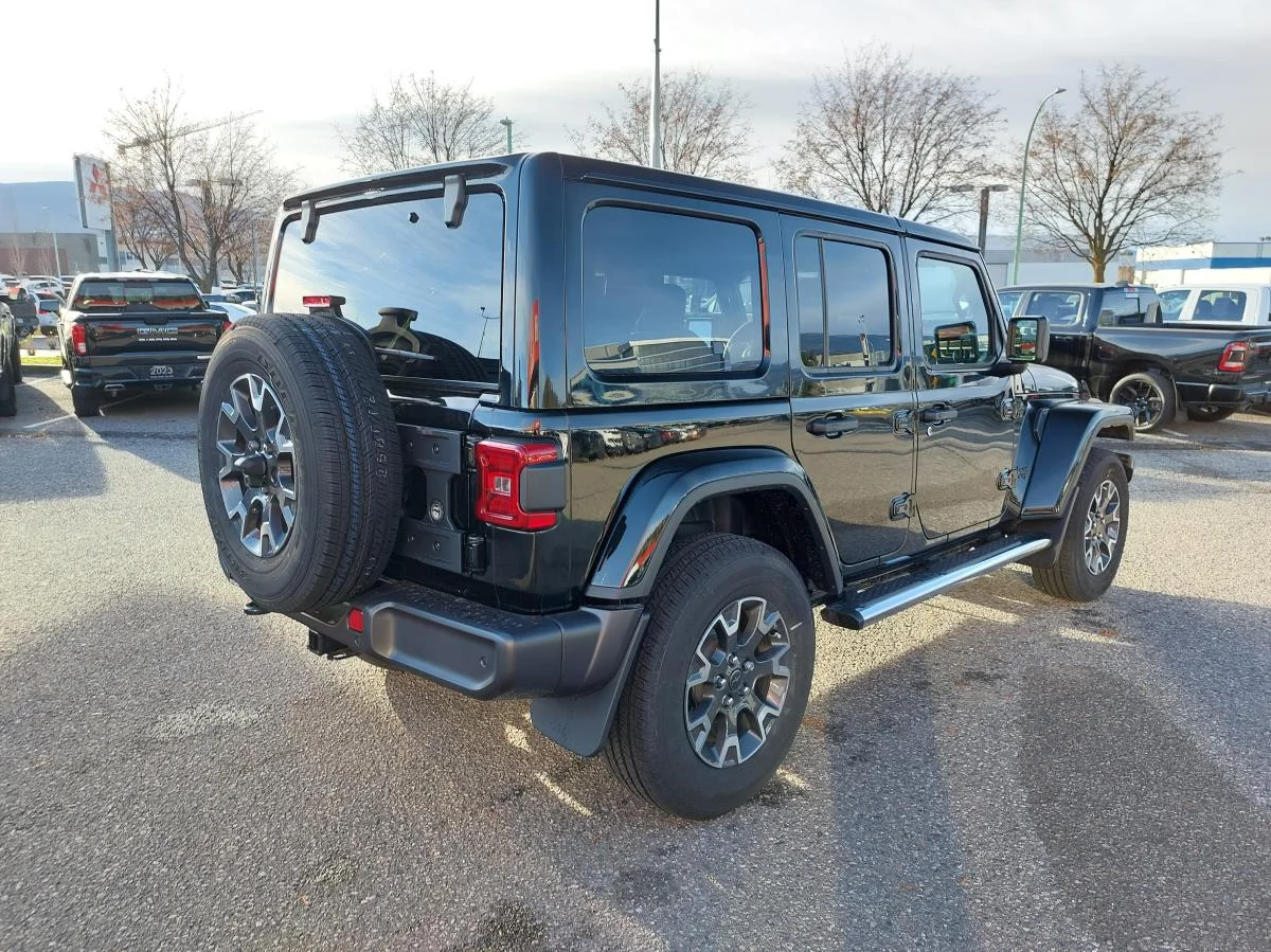 New 2026 Black Jeep Sahara 4 Door 4x4 image 5