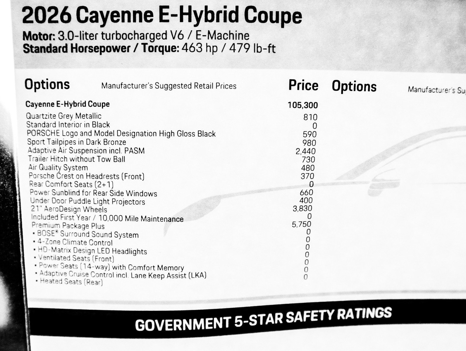 2026 Porsche Cayenne Coup E-Hybrid - Photo 29