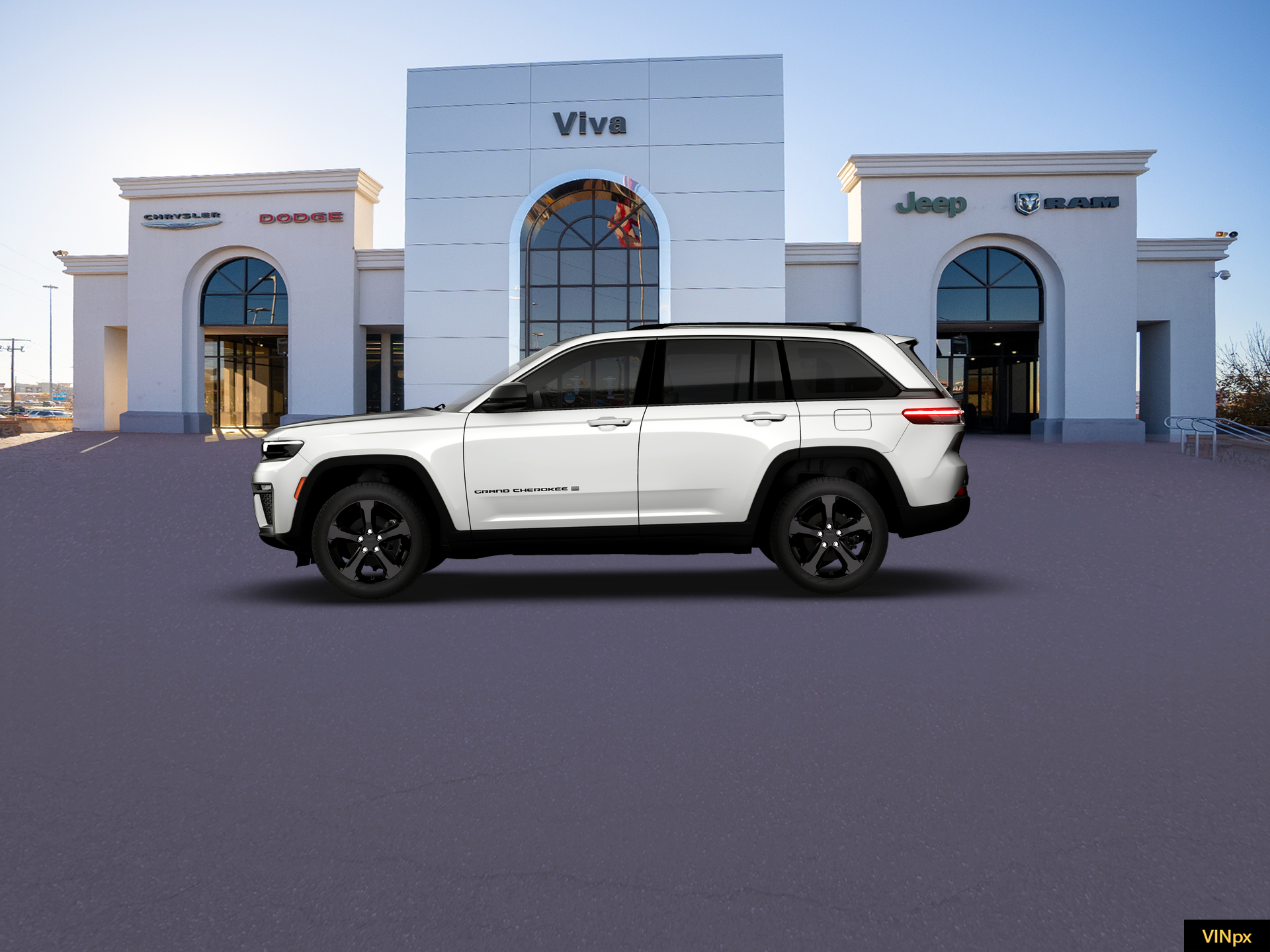 New 2026 Bright White Clear-Coat Exterior Paint Jeep Limited image 15