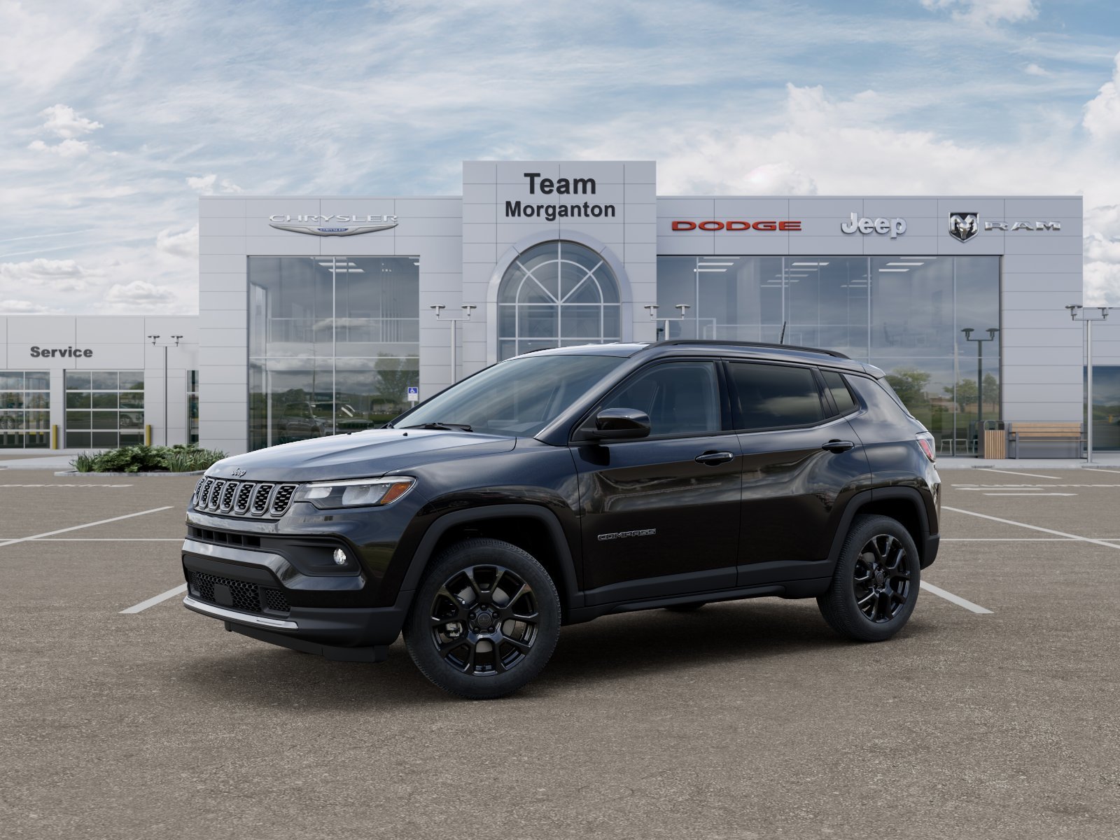 New 2026 Diamond Black Crystal Pearlcoat Jeep Latitude image 29