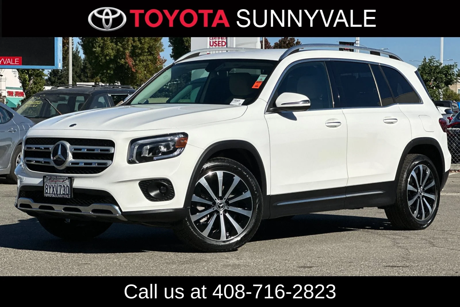 Used 2021 White Mercedes-Benz GLB 250 image 2