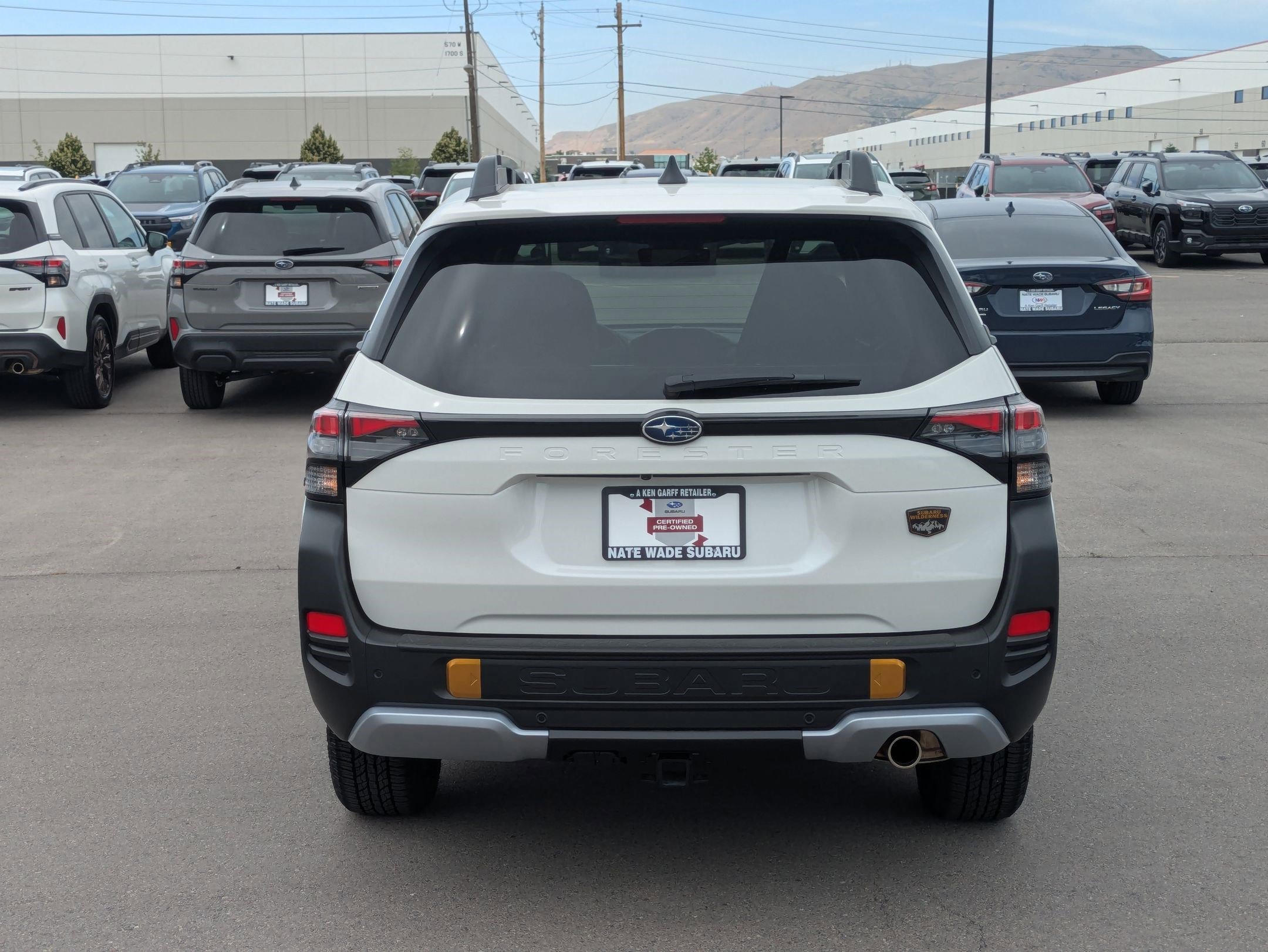 Certified Used 2026 Crystal White Pearl Subaru Wilderness image 4