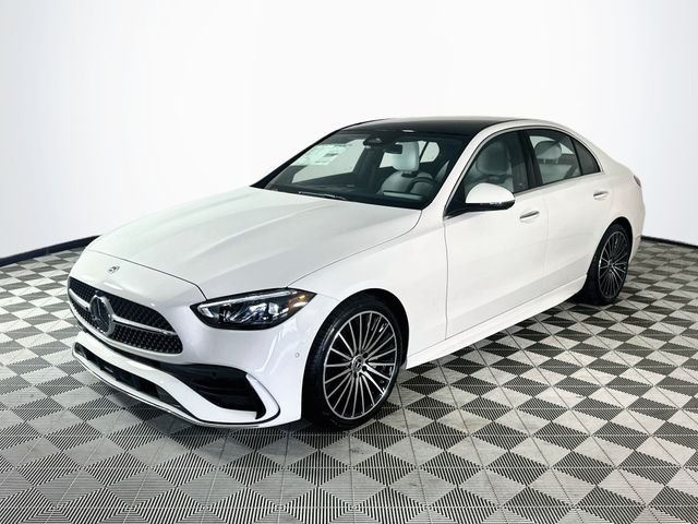 New 2026 White Mercedes-Benz C 300 image 3