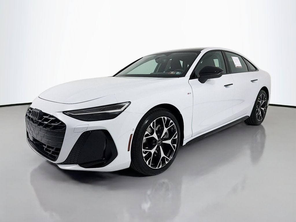 Used 2026 Glacier White Metallic Audi Premium Plus quattro image 3
