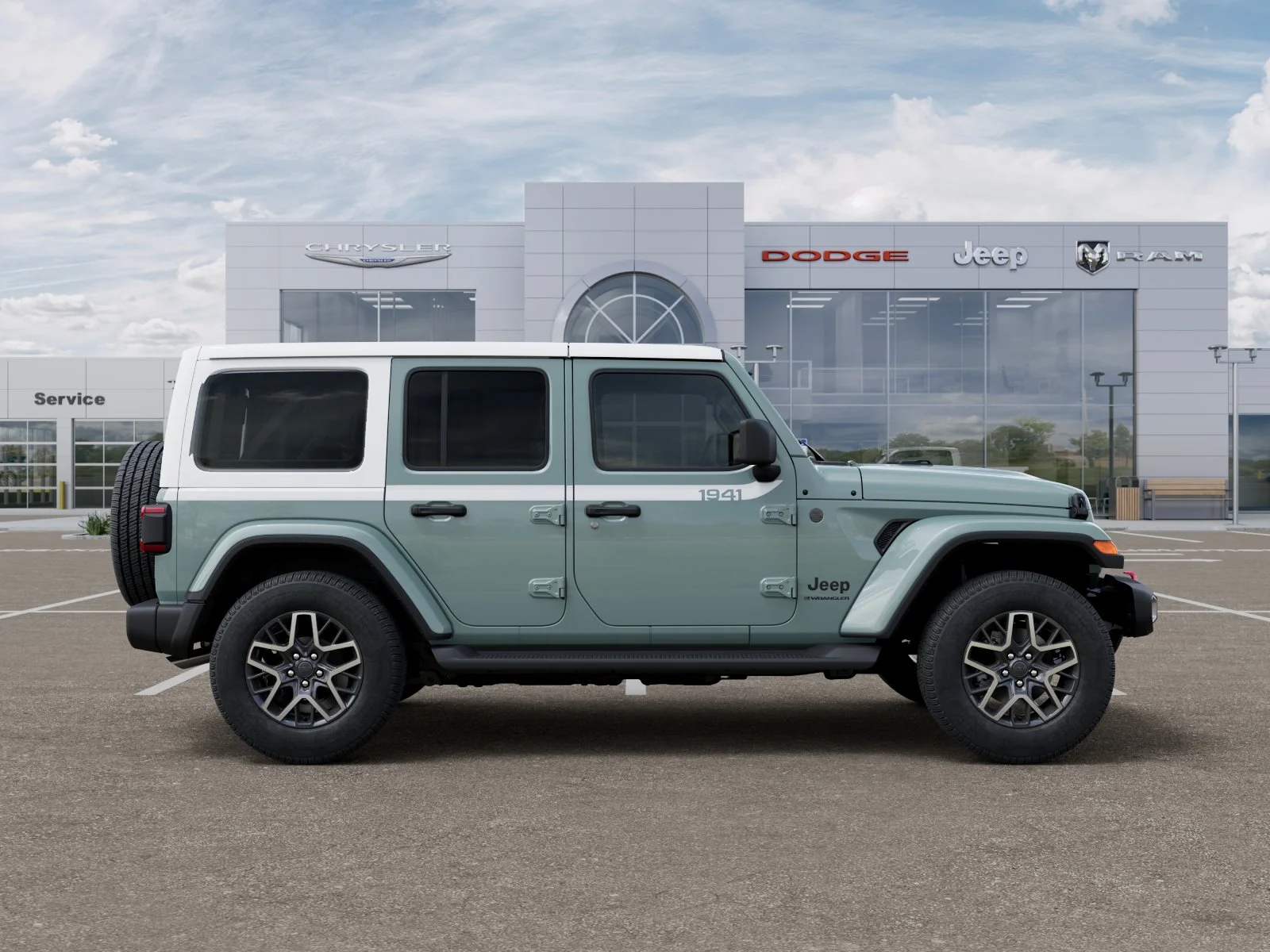 New 2027 Earl Clear-Coat Paint Jeep Sahara image 47