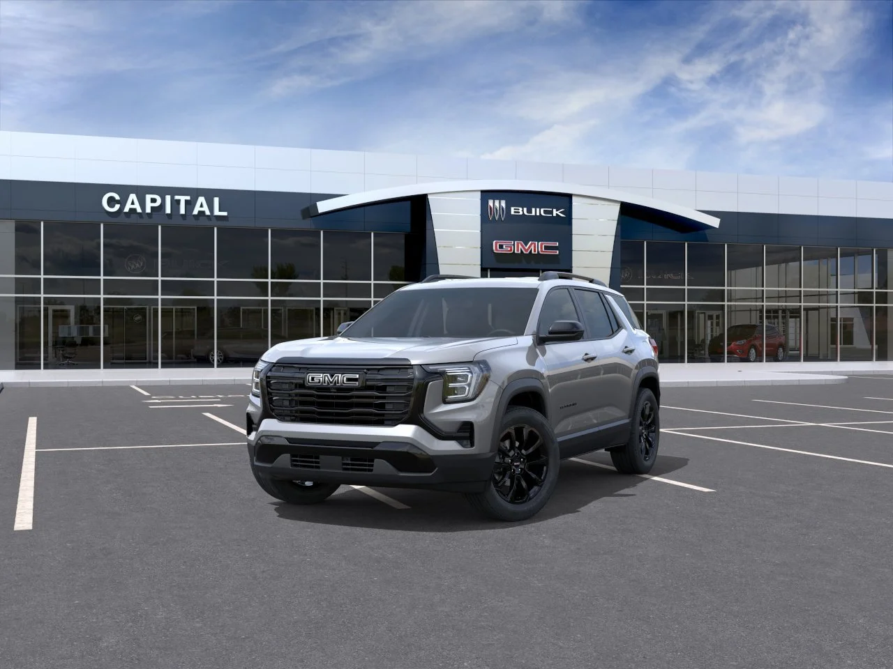 New 2027 Sterling Metallic GMC AWD Elevation image 8
