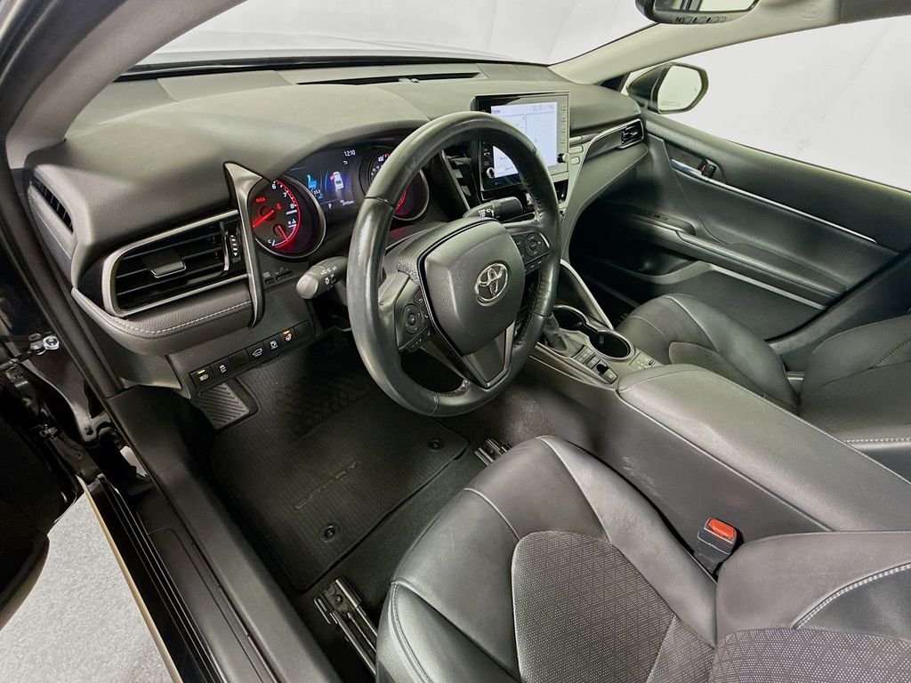 Used 2023 Midnight Black Metallic Toyota XSE image 9