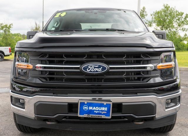 Used 2024 Agate Black Metallic Ford XLT image 3