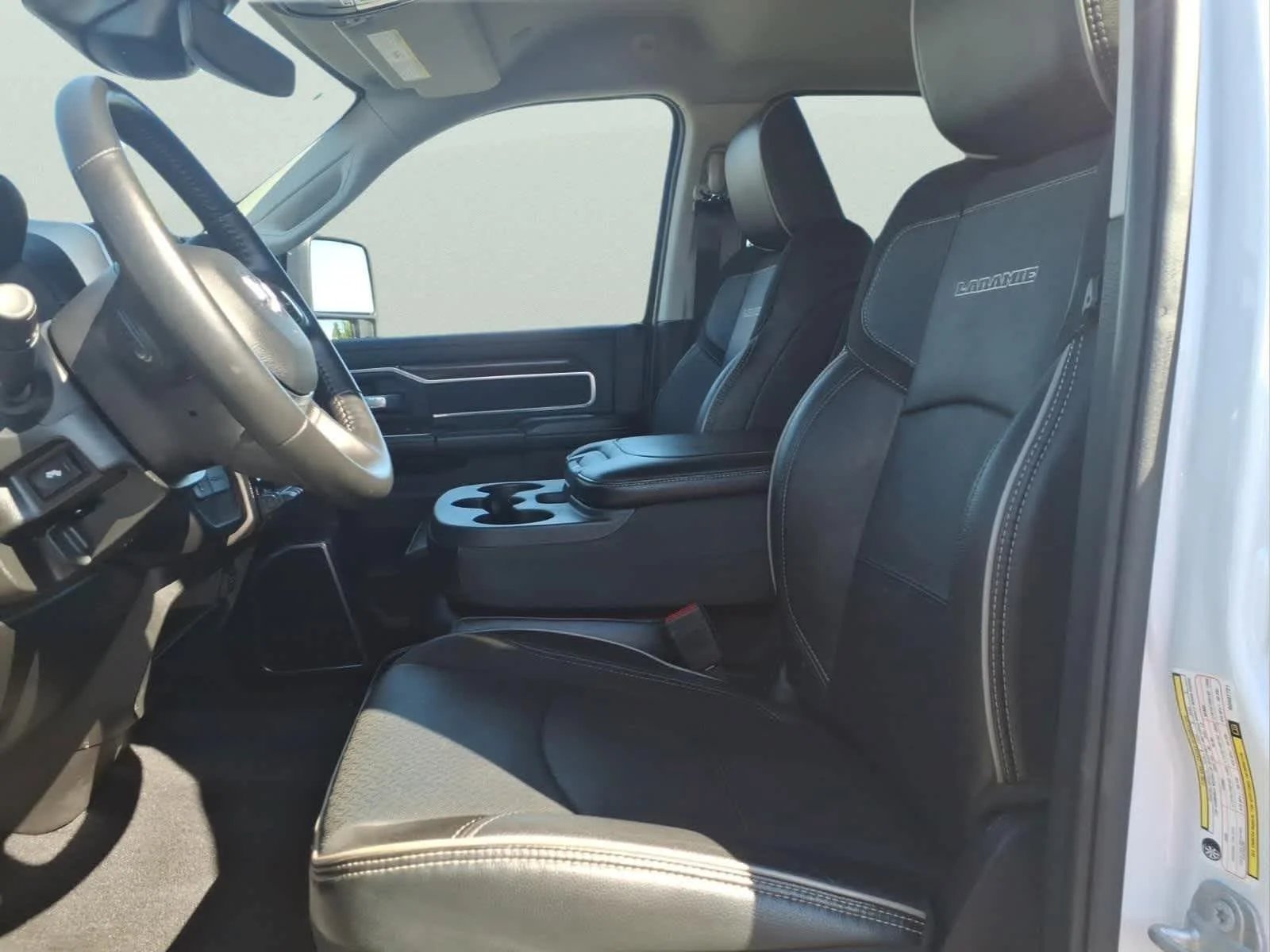 Used 2024 Bright White Clearcoat Ram Laramie image 15
