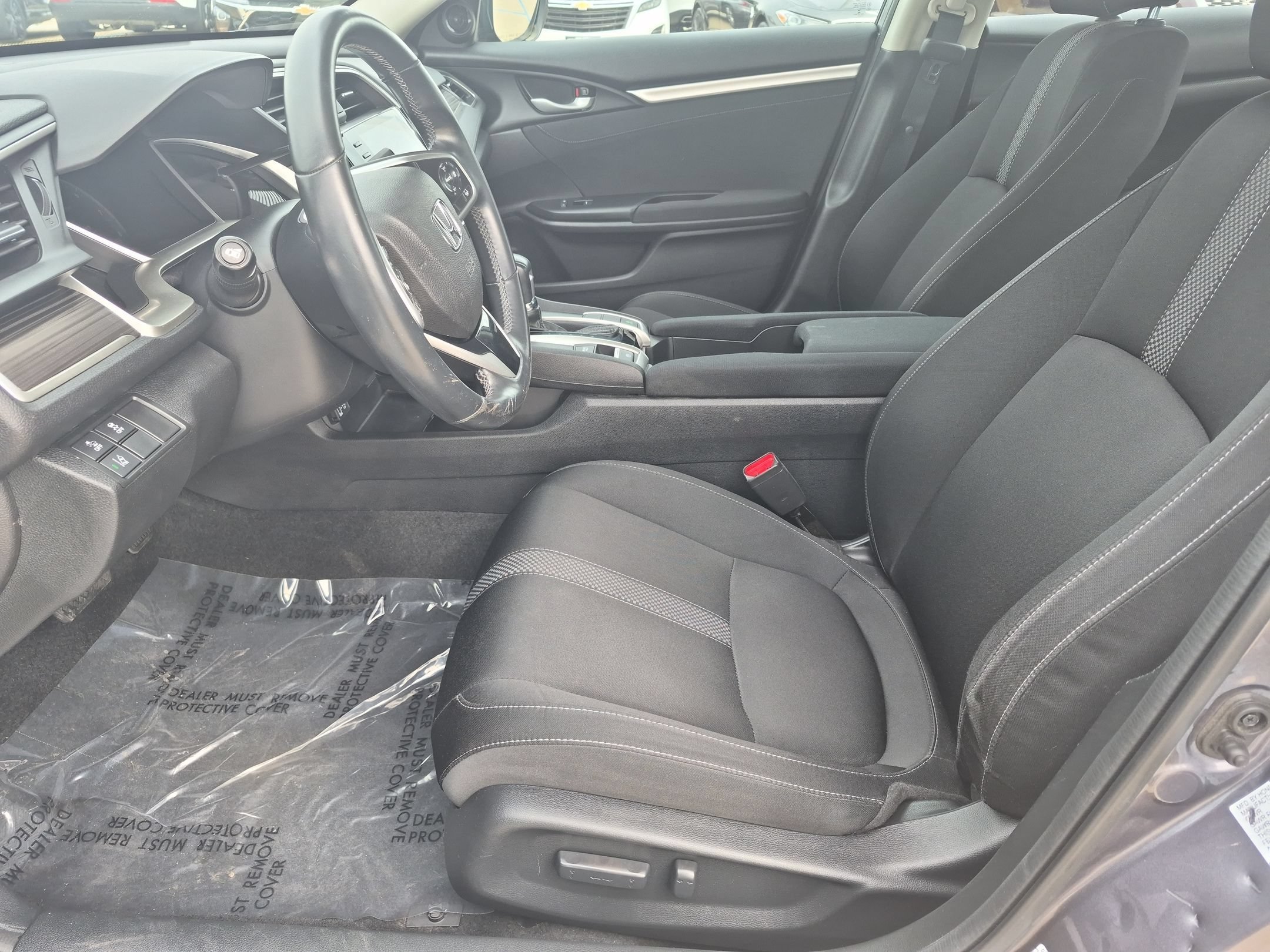 Certified Used 2021 Modern Steel Metallic Honda EX Sedan image 12