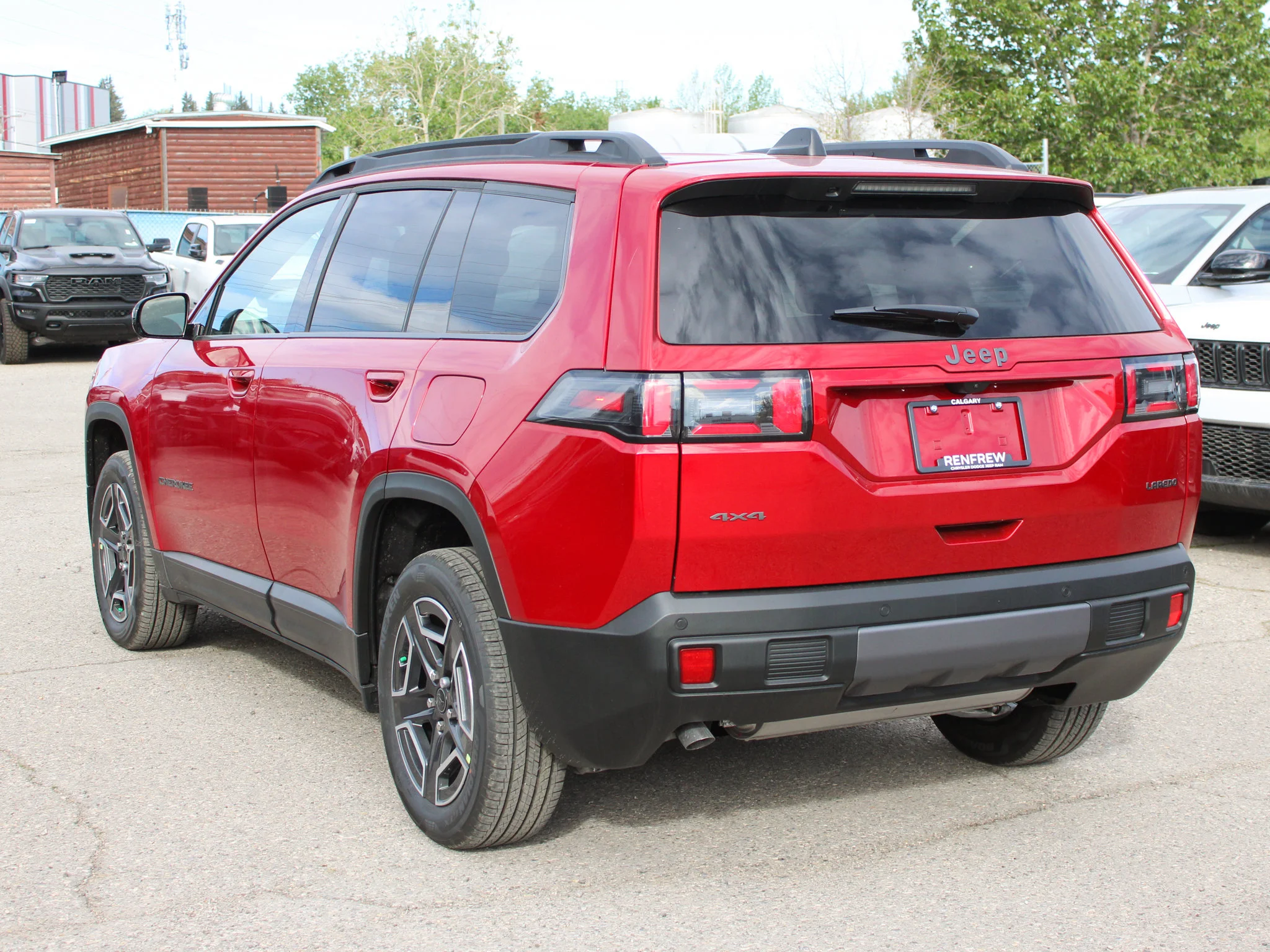 New 2026 Red Jeep Laredo * Hybrid image 3