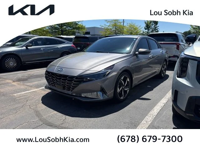 Used 2021 Gray Hyundai Limited image 1