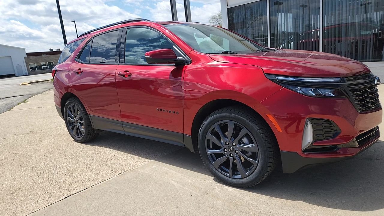 Used 2024 Radiant Red Tintcoat Chevrolet RS image 4