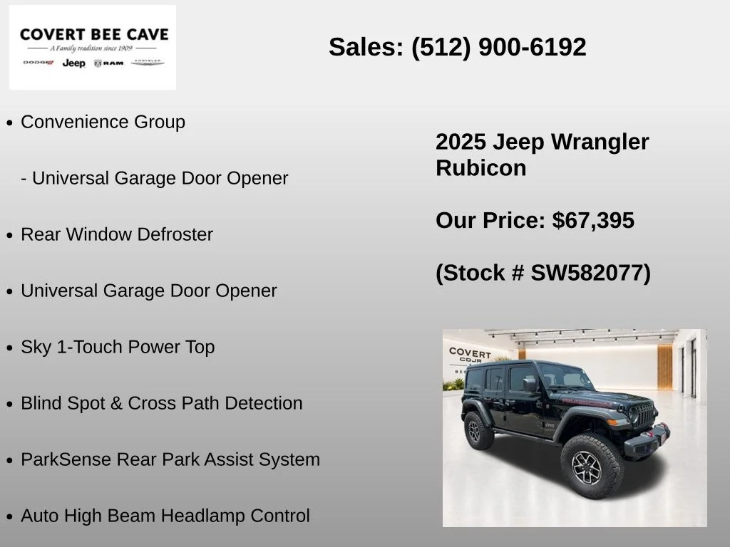 2025 Jeep Wrangler 4-Door Rubicon - Photo 13