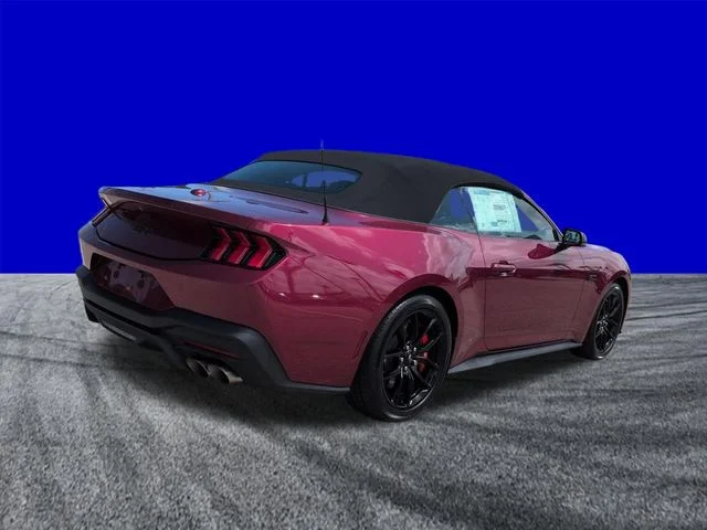 New 2026 Molten Magenta Metallic Tinted Clearcoat Ford GT Premium Convertible image 4