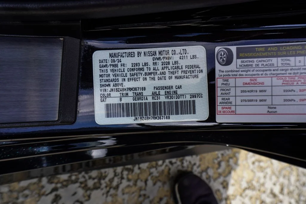 Used 2024 Black Nissan Performance image 36