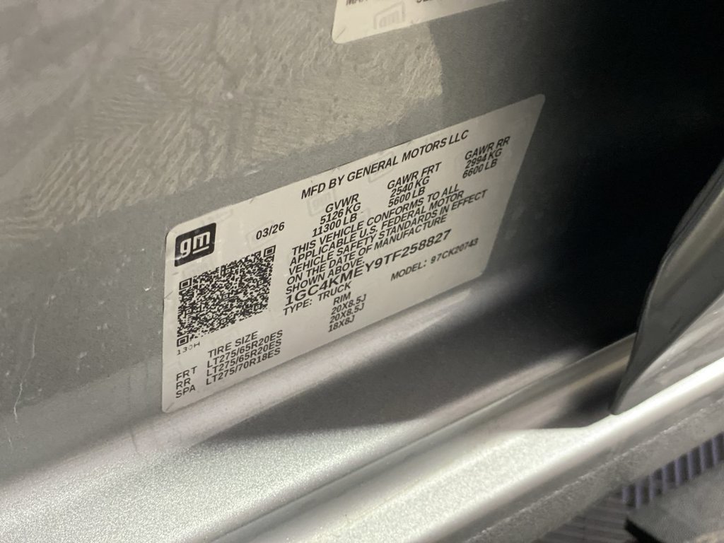 Used 2026 Sterling Gray Metallic Chevrolet Custom image 20